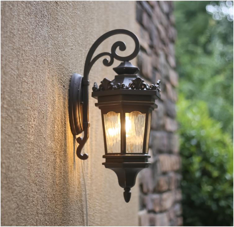 Mtandao wa Skone Mtandao wa Utafiti wa Ulimwengu Weusi Classical Wall Light Fixtures with Clear Glass