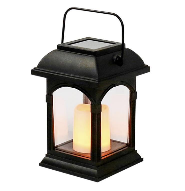 Kimeteri cha Solar Power LED cha Candle Lantern Grave